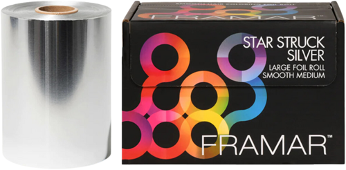 Framar Star Struck Silver Foil – Flexibele Folie voor Kleuren (488m)