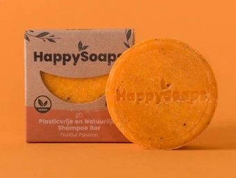 HappySoaps Shampoo Bar – Fruity Reiniging voor Alle Haartypes (70g)