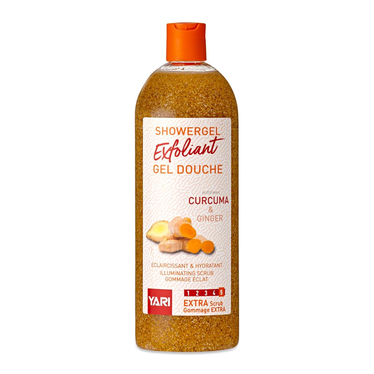 Yari Exfoliant Showergel – Verhelderende & Hydraterende Douchegel (1000ml)