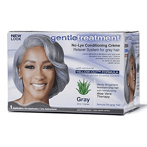 Gentle Treatment No-Lye Relaxer – Verzorgende Crème voor Grijs Haar (1x)