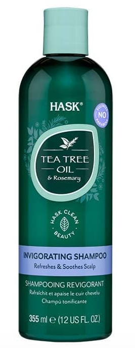 Hask Shampoo – Verfrissend voor Gezond Haar met Tea Tree & Rozemarijn (355ml)