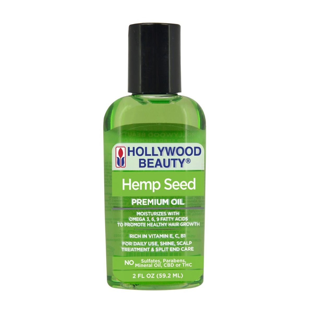 Hollywood Beauty Hemp Seed Oil – Voedende Olie voor Gezond Haar (59ml)