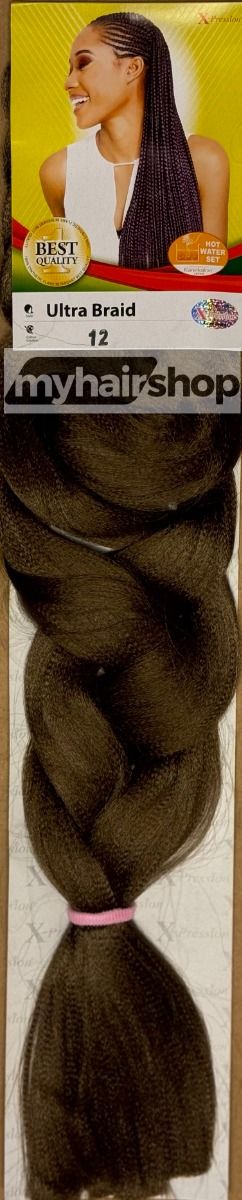 X-Pression Ultra Braid 12 – Haarverlenging voor Vlechten (12 inch)