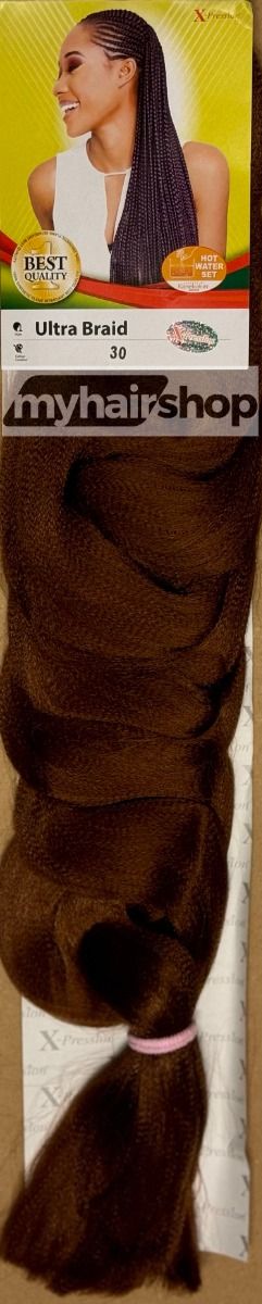 X-Pression Ultra Braid 30 – Hoogwaardige Vlecht Haar voor Alle Haartypes (30")