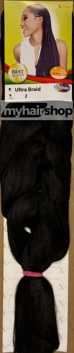 X-Pression Ultra Braid 2 – Vlecht Haar voor Alle Haartypes (100g)