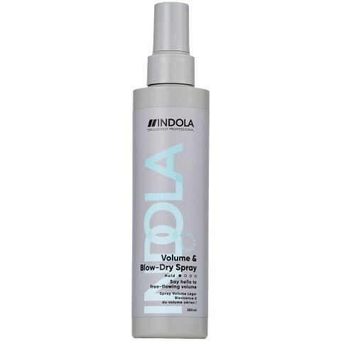 Indola Volume & Blow Dry Spray – Volume en Bescherming voor Alle Haartypes (200ml)