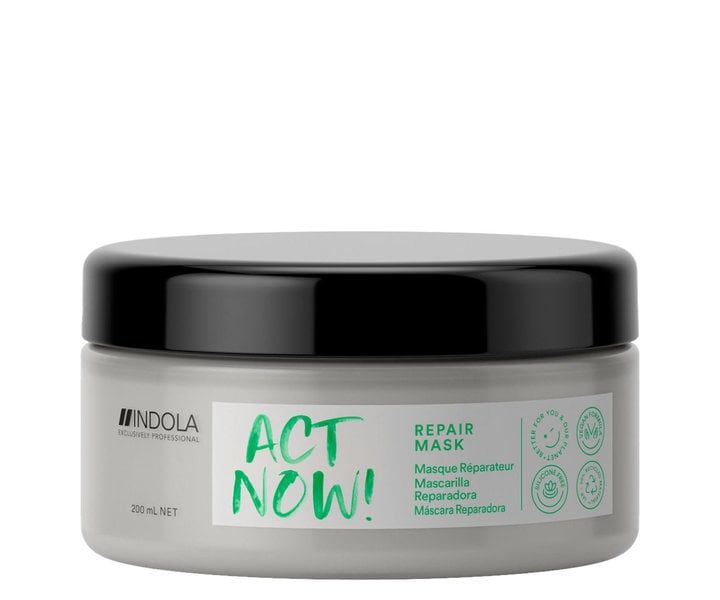 Indola Repair Mask – Herstellende Behandeling voor Beschadigd Haar (200ml)