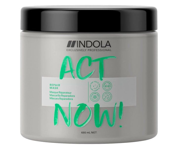 Indola Repair Mask – Herstellende Behandeling voor Beschadigd Haar (650ml)