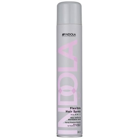 Indola Hairspray – Flexibele Hold voor Alle Haartypes (500ml)