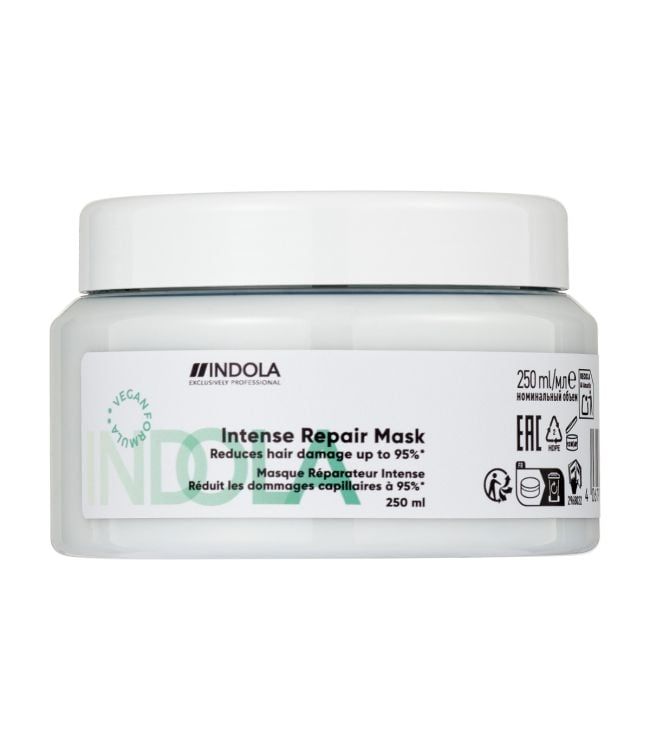 Indola Intense Repair Mask – Herstellende Behandeling voor Beschadigd Haar (250ml)