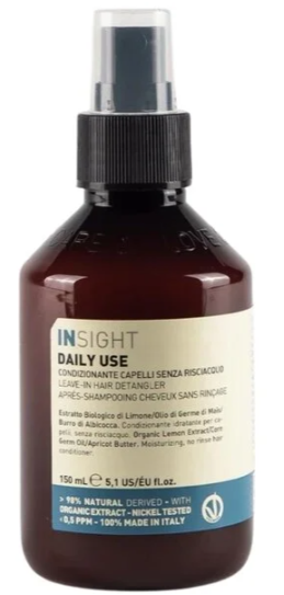 Insight Leave-In Detangler – Hydraterende Spray voor Alle Haartypes (150ml)