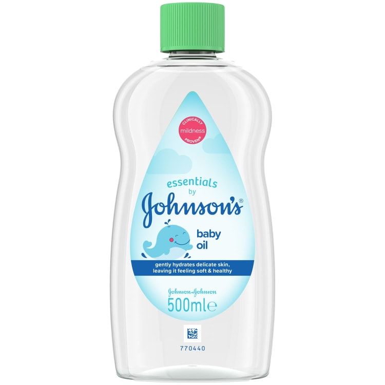 Johnson's Baby Olie – Voedende Hydratatie voor Delicate Huid (500ml)