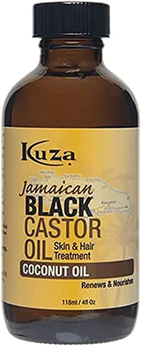 Kuza Jamaican Black Castor Oil – Voedt en Herstelt Huid en Haar (118ml)