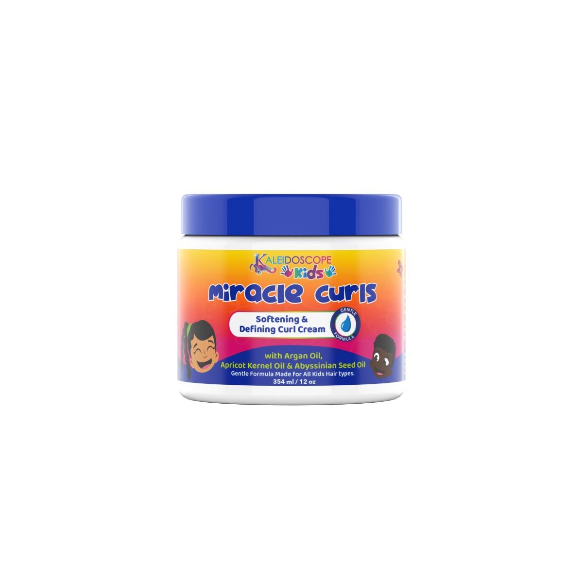Kaleidoscope Kids Miracle Curls – Verzachtende & Definiërende Crème voor Alle Haartypes (354ml)