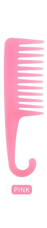 Kinky Curly Kam – Brede Tanden voor Krullend Haar (Roze)