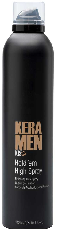 KIS Hold 'Em High Spray – Flexibele Hairspray voor Mannen (300ml)