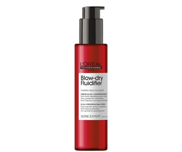 L'Oreal Professionnel Blowdry Fluidifier – Beschermende Crème voor Alle Haartypes (150ml)