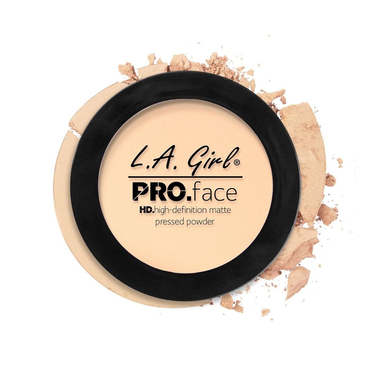 LA Girl HD PRO Face Pressed Powder – Matte Dekking voor Alle Huidtypen (9g)