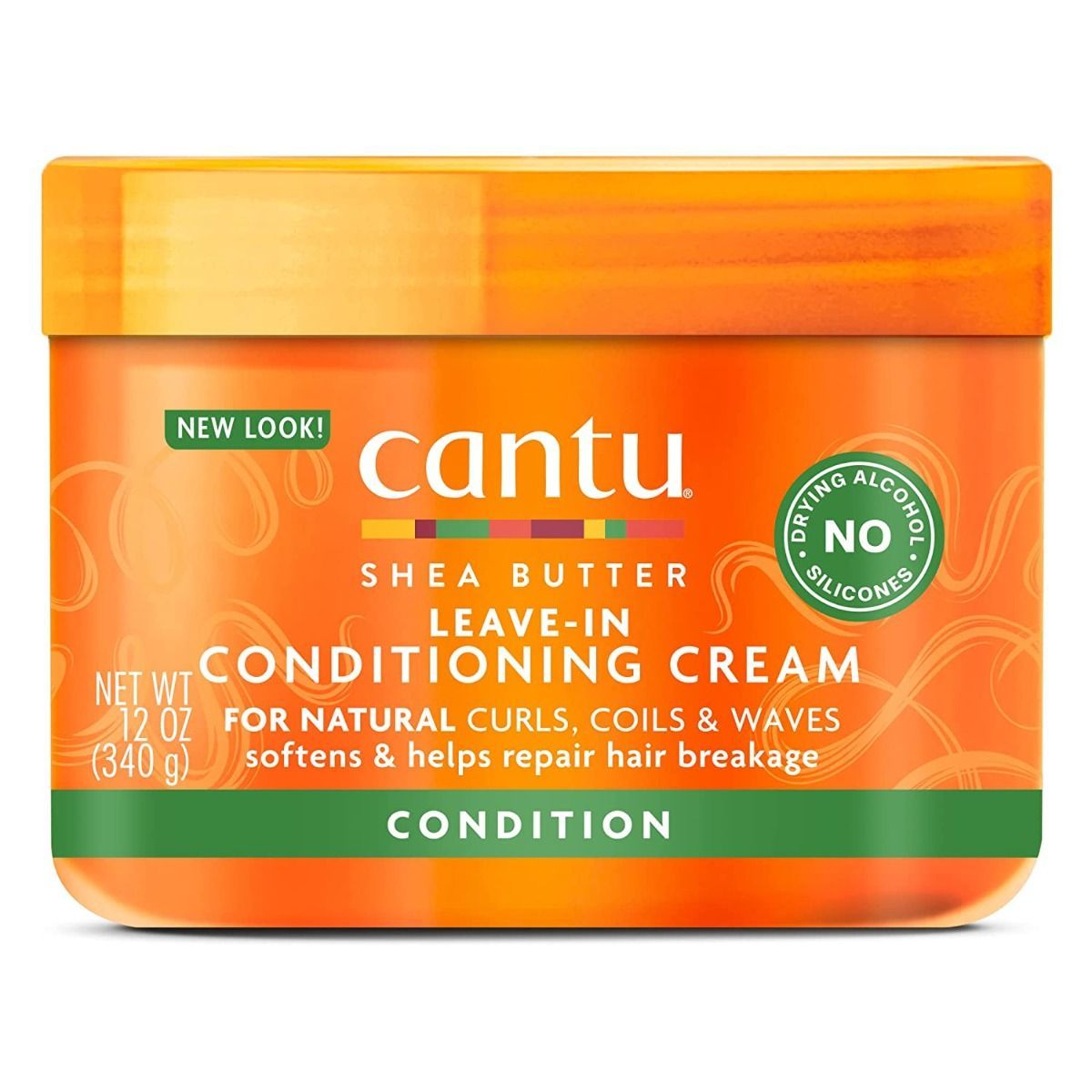 Cantu Leave-In Conditioner – Herstellende Crème voor Natuurlijk Haar (340g)