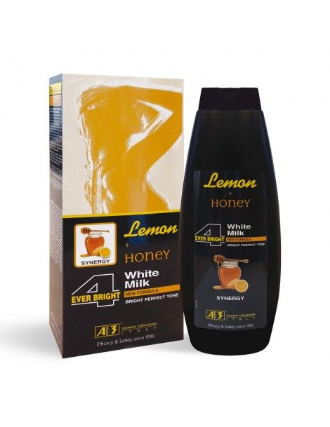 A3 Lemon Body Milk – Verhelderende Lotion met Honing (400ml)