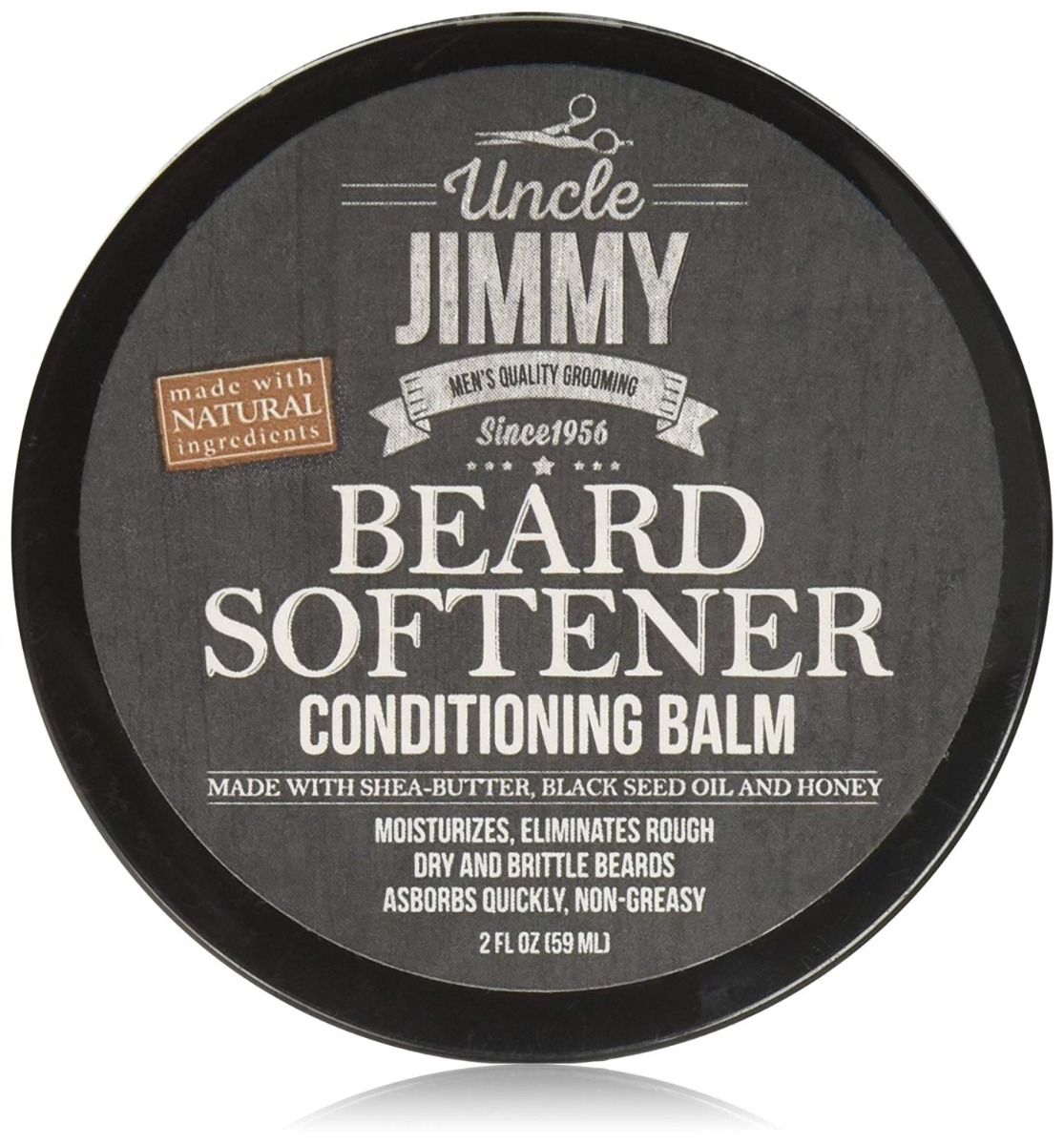 Uncle Jimmy Beard Softener – Verzorgende Balm voor een Zachte Baard (59ml)