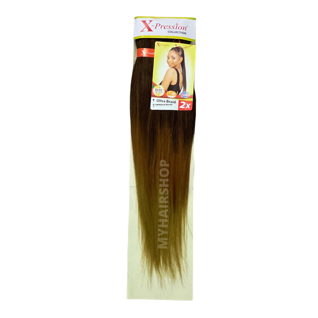 X-Pression Pre-Stretched Braid – Natuurlijk Blond Vlecht Haar (2x)