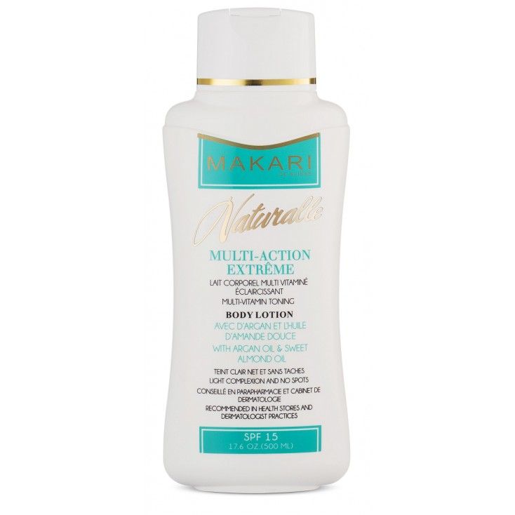 Makari Naturalle Bodylotion – Hydraterende Lotion met SPF 15 (500ml)