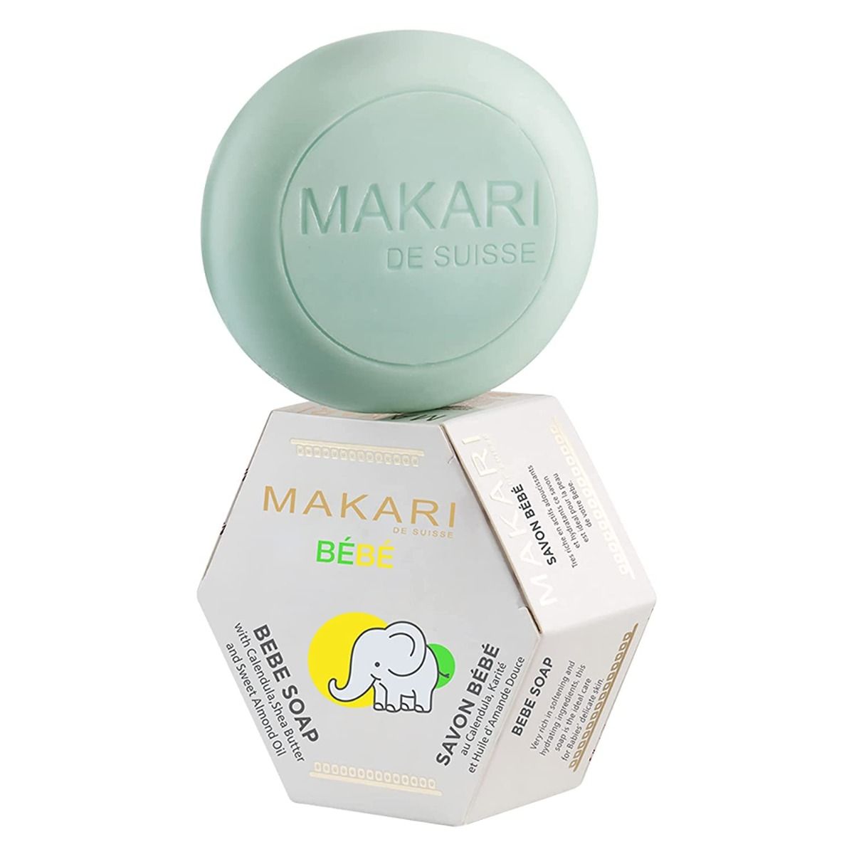 MAKARI Bebe Zeep – Kalmerende Zeep voor Baby's (155g)