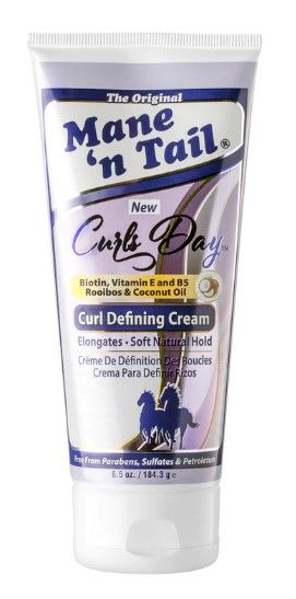 Mane 'n Tail Curl Defining Cream – Elongerende Crème voor Krullend Haar (184g)