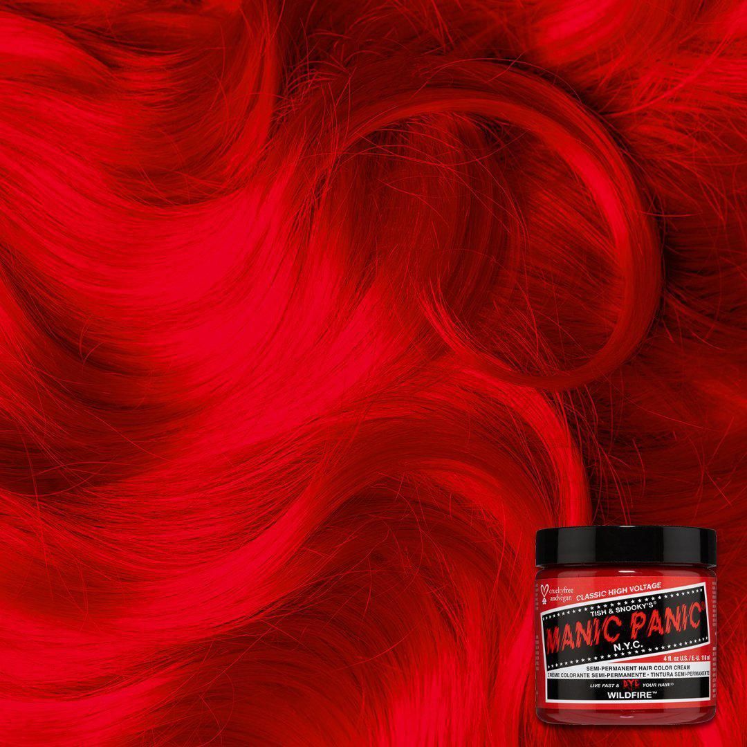 Manic Panic Haarverf – Rood Oranje Wildfire voor Alle Haartypes (118ml)
