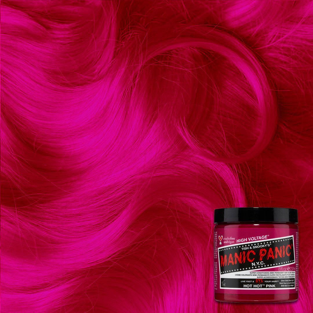 Manic Panic Haarverf – Neon Roze Kleur voor Alle Haartypen (118ml)