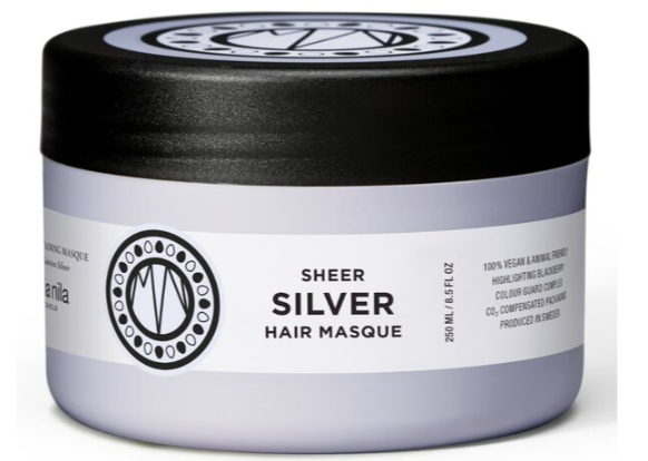 Maria Nila Sheer Silver Masque – Versterkende Masker voor Grijs Haar (250ml)