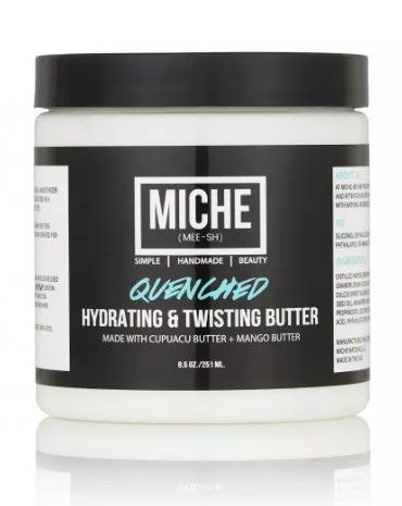 Miche Quenched Hydrating Butter – Hydraterende Crème voor Krullend Haar (251ml)