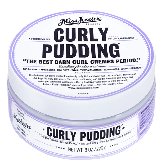 Miss Jessie's Curly Pudding – Curl Enhancer voor Krullend Haar (226g)