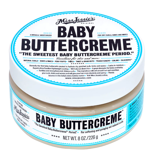 Miss Jessie's Baby Buttercream – Verzorgende Crème voor Kinky Haar (226g)