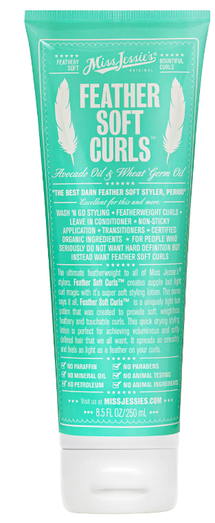 Miss Jessie's Feather Soft Curls – Lichtgewicht Stylinglotion voor Krullend Haar (250ml)