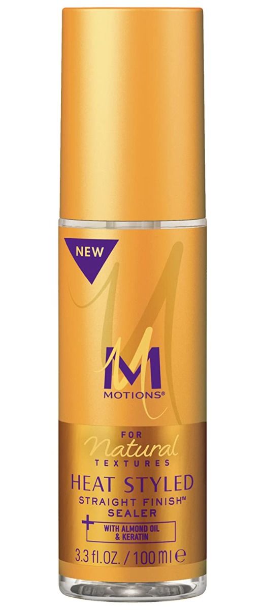 Motions Straight Finish Sealer – Glanzende Afwerking voor Natuurlijk Haar (100ml)