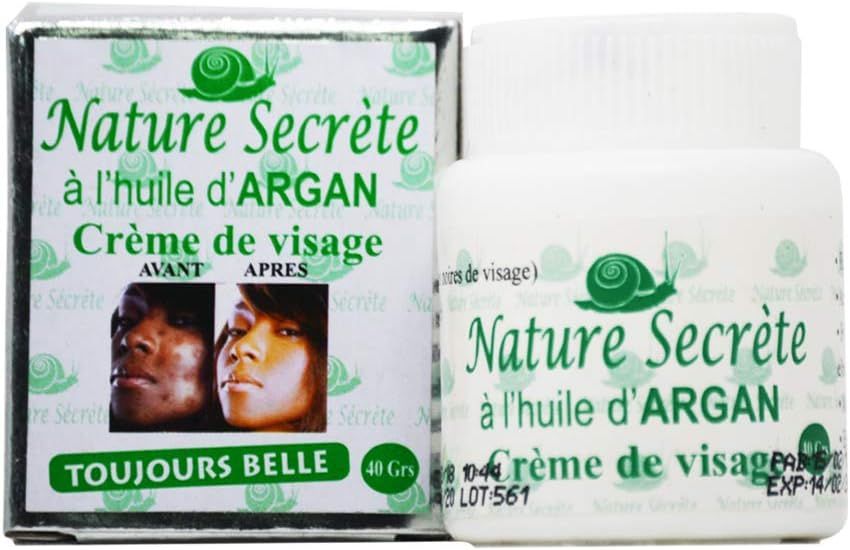 Nature Secret Gezichtscrème – Voedende Crème met Arganolie (40g)