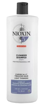 Nioxin Cleanser Shampoo – Volumizing voor Chemisch Behandeld Haar (1000ml)