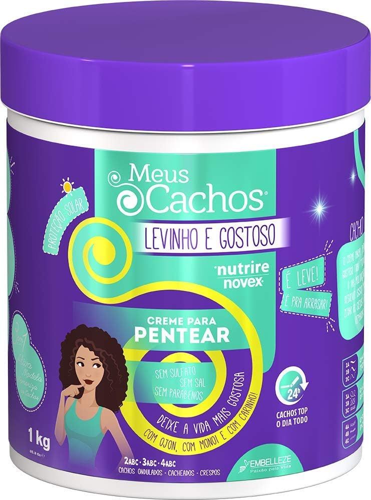 Novex Leave-In Conditioner – Vormende Crème voor Krullend Haar (1kg)