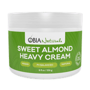 OBIA Natural Sweet Almond Heavy Cream – Hydraterende Crème voor Krullend Haar (226g)