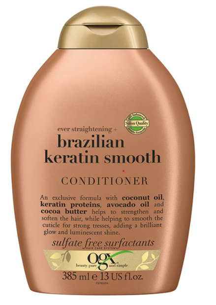OGX Conditioner – Verzachtende Therapie voor Zijdeachtig Haar (385ml)