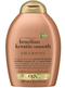 OGX Brazilian Keratin Smooth Shampoo – Versterkende Shampoo voor Glansrijk Haar (385ml)