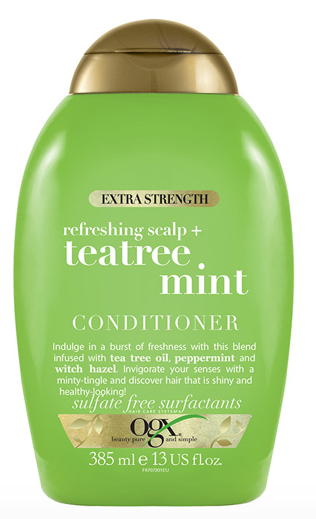 OGX Conditioner – Verfrissende Scalp met Theeboom & Pepermunt (385ml)