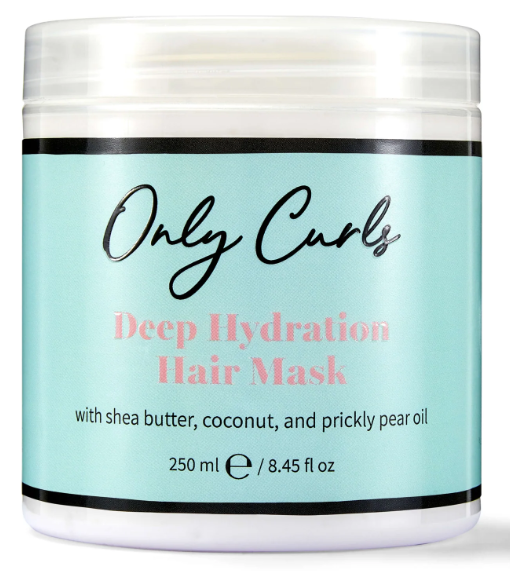 Only Curls Haarmasker – Diepe Hydratatie voor Krullend Haar (250ml)