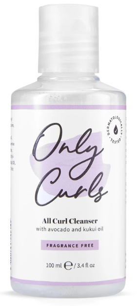 Only Curls Cleanser – Zachte Reiniging voor Krullend Haar (100ml)