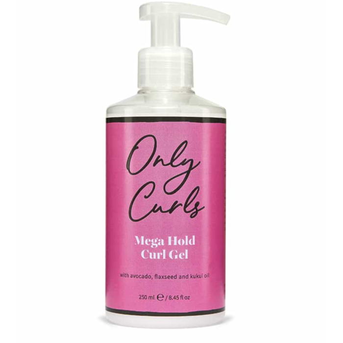 Only Curls Mega Hold Curl Gel – Maximale Hold voor Krullend Haar (250ml)