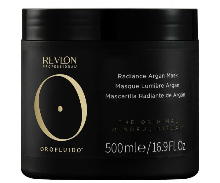 Revlon Orofluido Argan Mask – Hydraterende Behandeling voor Droog Haar (500ml)