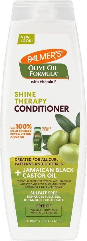 Palmer's Shine Therapy Conditioner – Glansgevende Crème voor Alle Haartypes (400ml)