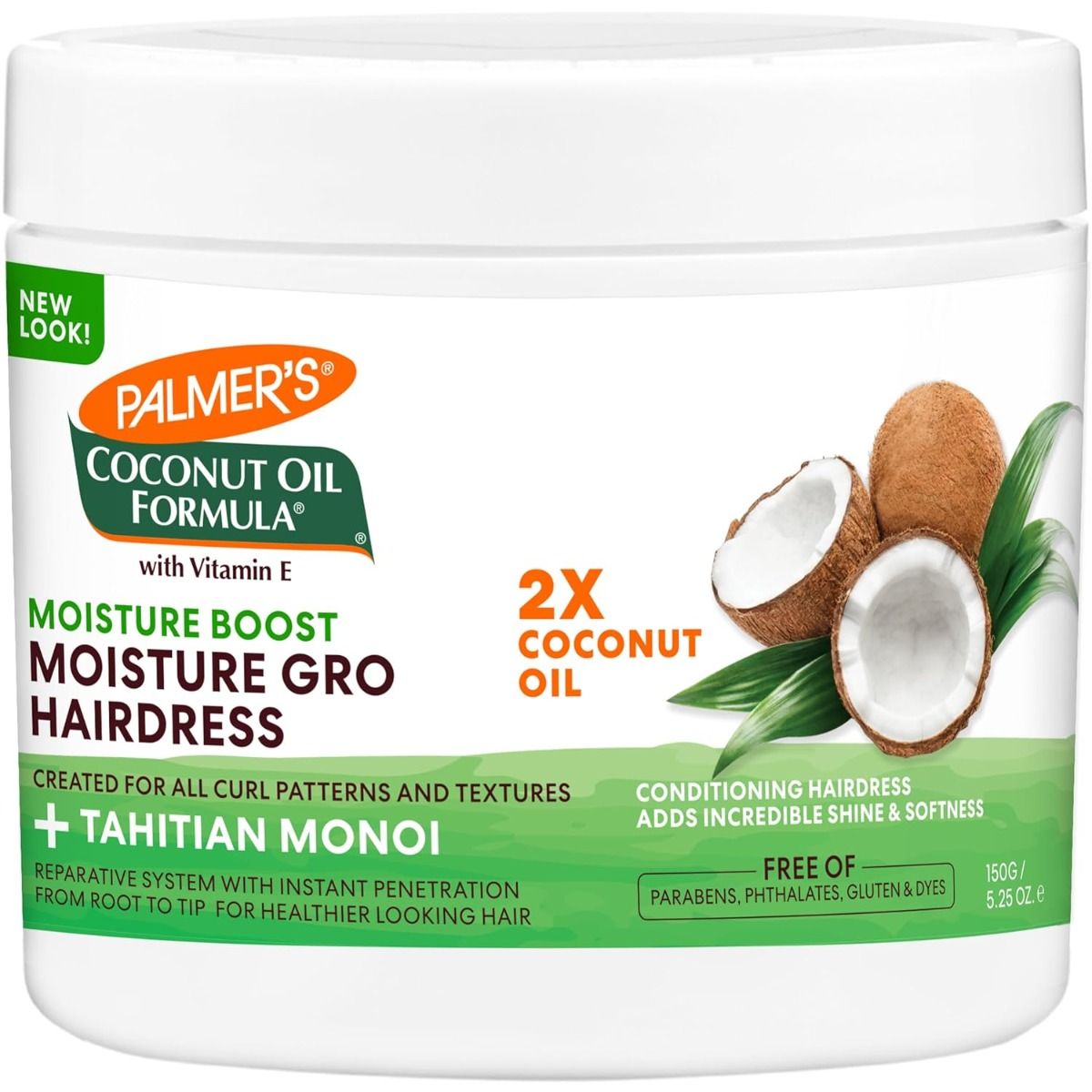 Palmer's Coconut Oil Hairdress – Voedende Pomade voor Elk Haartype (150g)